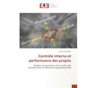 Contrôle interne et performance des projets: Analyse du paradoxe entre conformité administrative et efficacité organisationnelle