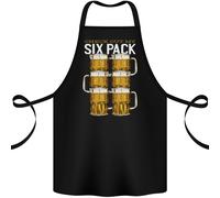 Controlla Il Mio Sei Pack Di Birra Divertente Grembiule In Cotone 100% Biologico