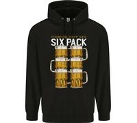 Controlla Il Mio Sei Pack Di Birra Divertente Per Bambini Hoodie