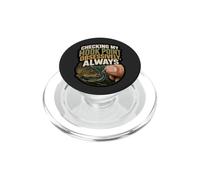 Controllare il mio punto di aggancio ossessivamente sempre pesca umorismo PopSockets PopGrip per MagSafe