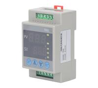 Controllatore di Temperatura, Termostato Digitale con Binario DIN,da -50 ℃ a 120 ℃, Valore PV e Valore SV, Interruttore di Controllo della Temperatura,Allarme di Disconnessione n t