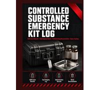 Controlled Substance Emergency Kit Log: Inspection, Seal Verification, Restocking, Administration & Chain of Custody Records
