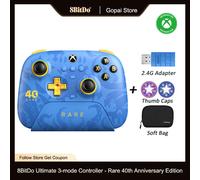 Controller 8BitDo Ultimate-3 modalità: edizione rara per il 40° anniversario per Xbox Series X | S e Xbox Uno, Apple, Windows PC e Android