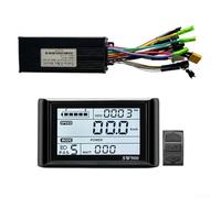 Controller a onda sinusoidale 30 A 1000 W 3648 V con display SW900 per Ebike e scooter elettrico supporto motore brushless con sensore Hall