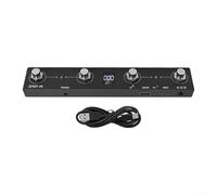 Controller a pedale wireless, ricaricabile, a 4 pulsanti, per effetti chitarra, per M-VAVE Chocolate Plus (Reissue)