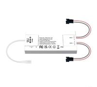 Controller a strisce LED per ESP32/ESP8266 con microfono e suono, oltre 100 modalità dinamiche, controllo app WLED, DC 5 V-24 V, fino a 800 IC, per WS2811/WS2812B/SK6812(A)