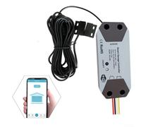 Controller apriporta del garage compatibile con l'app TUYA Supporta l'ingresso di alimentazione 12-24 V con sensore magnetico integrato per lo stato in tempo reale