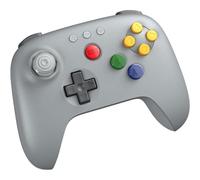 Controller Bluetooth 8BitDo 64 Grigio Compatibile Switch Analogue 3D