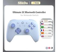 Controller Bluetooth 8BitDo Ultimate 2C per Nintendo Switch 2 Gamepad wireless con Joystock effetto Hall per console NS OLED