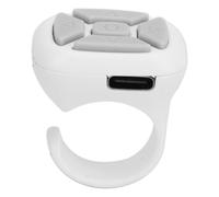 Controller Bluetooth ricaricabile con funzione di scorrimento intelligente e facile utilizzo, ampio raggio di controllo per iOS e Android (bianco)