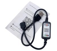 Controller Bluetooth USB 5V Smart 4pin 5050 2835 Striscia LED RGB 4 Pin con Connettore per Telefono APP Controllo per Retroilluminazione TV Decorazione (USB 5V)