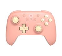 8Bitdo Ultimate 2C Wireless Controller for Windows PC and Android, with 1000Hz Polling Rate, Hall Effect Joysticks and Hall Triggers, and Remappable L4/R4 Bumpers (Peach)