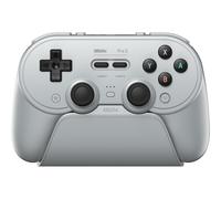 Controller Bluetooth wireless e cablato 8BitDo Pro 3, grigio, multipiattaforma