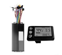 Controller Brushless e Kit Display per 36 V/48 V/52 V 35 A 1500 W Bicicletta Elettrica Scooter, Display LCD S866 con Protocollo 02OMD, Nero
