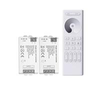 Controller C01 Telecomando monocromatico in bianco e nero a 4 zone da 2,4 GHz che supporta il dimmer LED del controller LED(Wm-c01rf*2+rc01(white))
