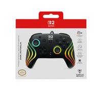 Turtle Beach Afterglow Wave Nero Controller da gaming RGB cablato con licenza ufficiale per Nintendo Switch 2
