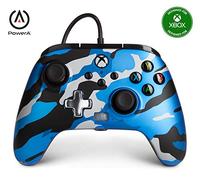 Controller cablato Power A Blue Camouflage per Xbox Series X / S / Xbox One / PC
