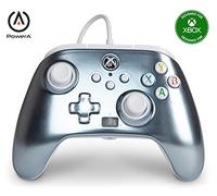 Controller cablato avanzato PowerA per Xbox - Ghiaccio metallizzato