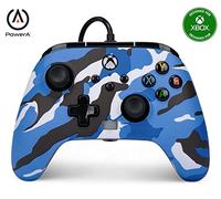 Controller cablato avanzato PowerA per Xbox Series X|S - Mimetica Blu
