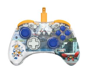 Controller cablato PDP REALMz Translucent Tails per Nintendo Switch