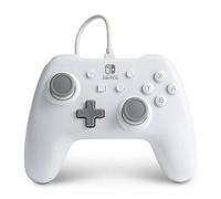 Controller cablato PowerA per Nintendo Switch - Bianco, Gamepad, Controller di gioco, Controller cablato, Con licenza ufficiale