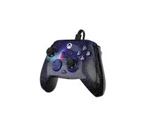 Turtle Beach Rematch Advanced Dark Cosmos Controller da gaming con cavo - Con licenza per Xbox Series X e S, Xbox One e PC Windows - Design lenticolare cangiante