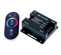 CONTROLLER CENTRALINA E TELECOMANDO CONTROLLO STRISCIA STRIP LED RGB 12-24V 18A
