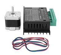 Controller CNC Driver CNC di Klatata Stepper Driver, 17HS4401S TB6600 4A 42 SET DRIVE DEL MOTORE SPEPPER, MODULO DI COMPONE ELETTRONICO 0.4N.M per macchine a CNC, progetti fai -