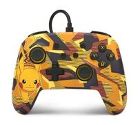Controller con cavo PowerA Enhanced per Nintendo Switch - Camo Storm Pikachu
