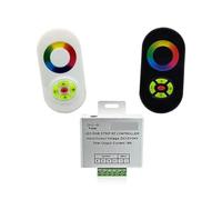 Controller con guscio in alluminio half touch, controller touch RGB, controller RGB half touch, 12-24 V(Half-touchcontrollerwithwhiteremotecontrol)