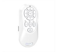 Controller con pulsante di controllo remoto compatibile con Bluetooth senza fili, nero