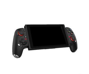 Controller da gioco mobile wireless con joystick effetto Hall, batteria 15H, pulsanti a doppia vibrazione e macro, compatibile con Switch 2/1, PC e riproduzione remota, nero