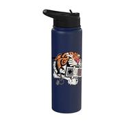 Controller da gioco retrò Tiger Classic Arcade Pixel Stainless Steel Insulated Water Bottle