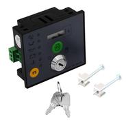Controller del generatore, controllo del microcomputer, arresto manuale - indicatore di guasto a LED, display di runtime LCD, protezione a bassa pressione dell'olio per la
