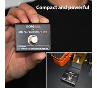 Controller Del Piede MIDI Per Chitarra Elettrica Con Funzionalità Plug And Play Messaggi MIDI/PC Personalizzabili E Varie Modalità Di Per Esibizioni Dal Vivo E Registrazioni In St