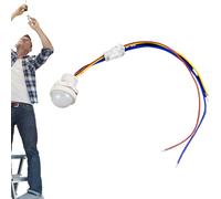 Controller del sensore di movimento per luci, controllo del sensore di movimento luminoso | Movimento avanzato del pulsante di illuminazione a parete attivato,Regolatore di rilevamento del movimento