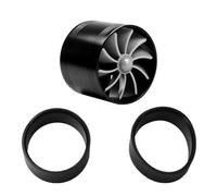 Controller della turbina Presa D'aria Per Auto Monolaterale, Ventola Di Risparmio Carburante, Turbocompressore, Turbina, Motore, Turbocompressore, Accessori Di Potenza motori Turbo(Black)