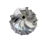 Controller della turbina Turbocompressore RHF5 Forward 46,50/60,00 mm 7+7 pale Fresatura/alluminio 2618/billetta Ruota del compressore SUPERBACK:4,5 motori Turbo