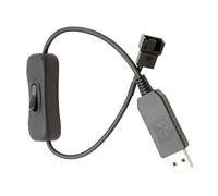 Controller della ventola USB | Convertitore PWM USB 3/4 Pin Adapter,Adattatore Di Velocità Massima Della Ventola Per Desktop, Dispositivi Elettronici, Di Raffreddamento E Entret