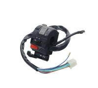 Controller dell'interruttore del manubrio da 22 mm per moto per il pulsante corno girare lampada nebbia elettrica luce motocross Avvio del faro compatibile con modelli di bici universali