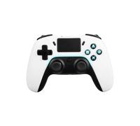 Controller - DELTACO GAMING - PS4 & PC - Senza fili - Bianco - 2 tasti macro programmabili