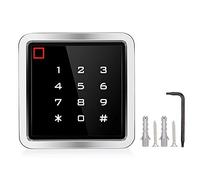 Controller di accesso RFID impermeabile IP65 Lettore di schede 125KHZ Touch Password Tastiera Apriporta di ingresso per la sicurezza degli edifici per uffici Metallo