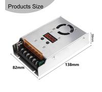 Controller di carica solare ad alta efficienza energetica con protezioni di sicu