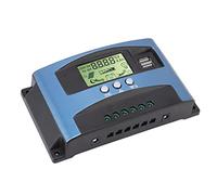 Controller di CARICA Solare MPPT 12V 24V Dual USB LCD Visualizza Algoritmo di Monitoraggio Multiplo Controller di CARICA Solare 60A Power MASSIME Tracki Controlleri di CARICA