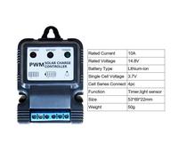 Controller di carica universale caricabatterie 3 stadi 1 pz solare automatico