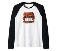 Controller di Cioccolato gocciolante - Gamers Streamers Maglia con Maniche Raglan