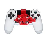 Controller di gioco 3D Mini volante sostituzione per PS4 gioco da corsa accessori (Giallo)