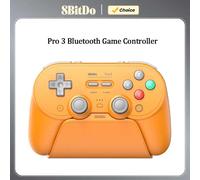 Controller di gioco Bluetooth 8BitDo Pro 3 con joystick TMR, gamepad wireless per NS Nintendo Switch 2, PC Windows, ANDROID, iOS