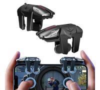 Controller di Gioco - Controller di Gioco a Pulsanti, Ancoraggio Sport E a Sei Dita | Controller di Gioco per Cellulare anche Pollo Mangiante, Compatibile con Cellulari e iOS
