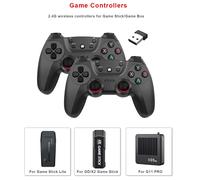 Controller di gioco doppio wireless 2.4G di alta qualità per M8/GD10/G11 Pro/X2 Game Stick per joystick gamepad per telefono Linux/Android